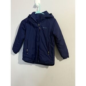 Marmot Girls Janet Jacket Coat Youth Size Medium‎ Navy Blue